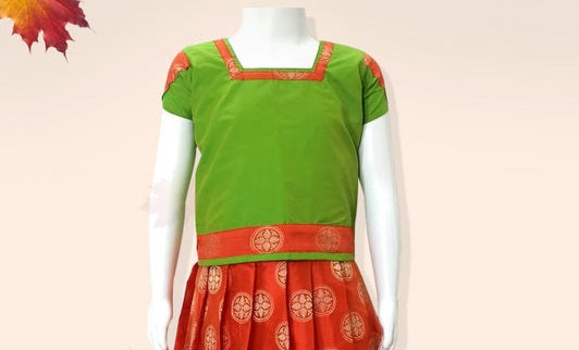 Pattu Pavadai for Babies in Tirunelveli