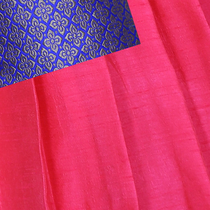 Adorable Deep Pink Pattu pavadai