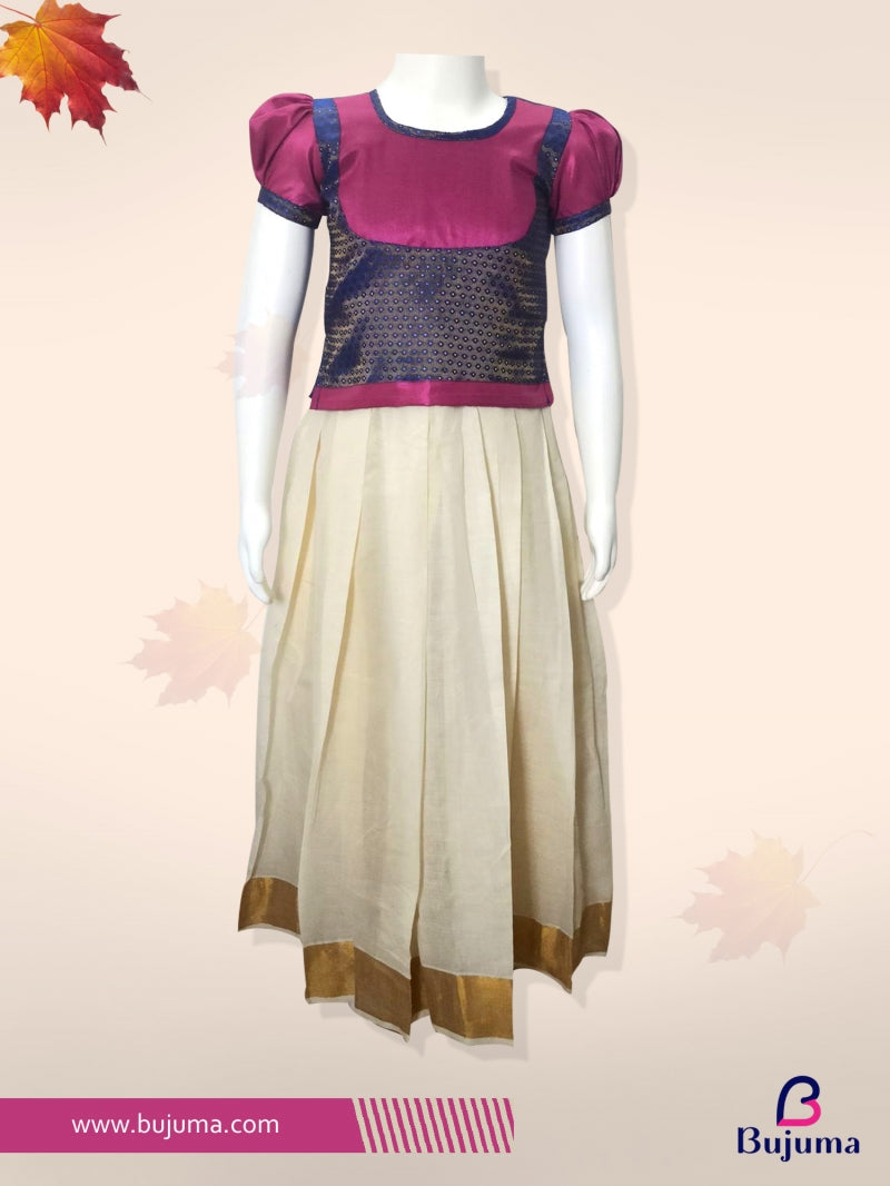 Pattu Pavadai Kerala Style