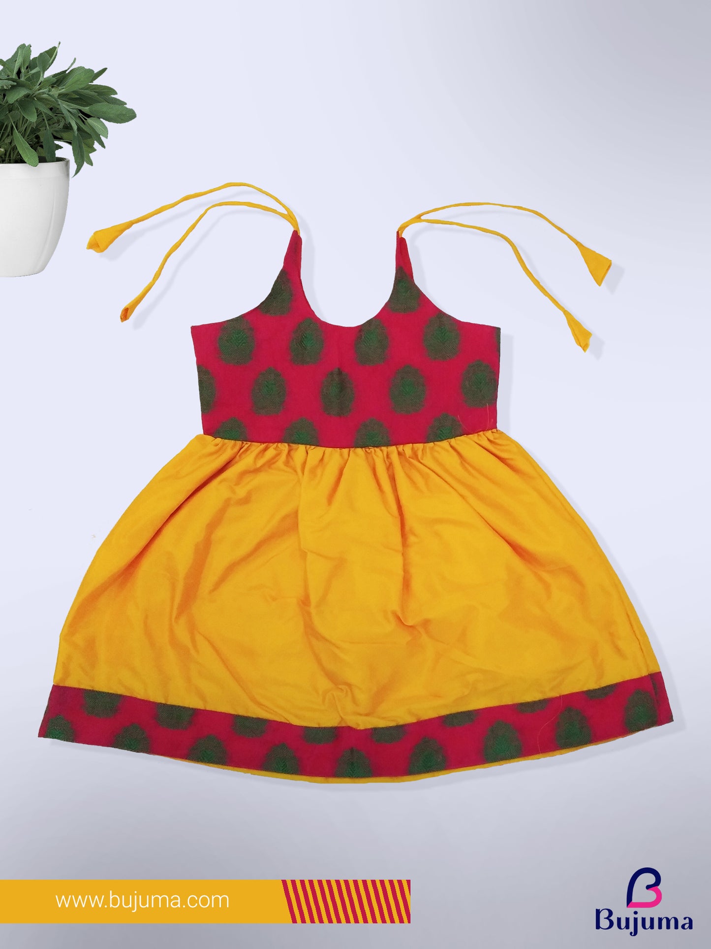 red frock for baby