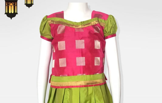Pattu Pavadai for Girls in Chennai