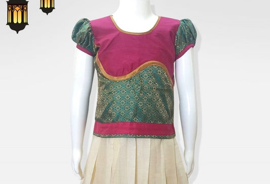 Pattu Pavadai for Girls in Palakkad