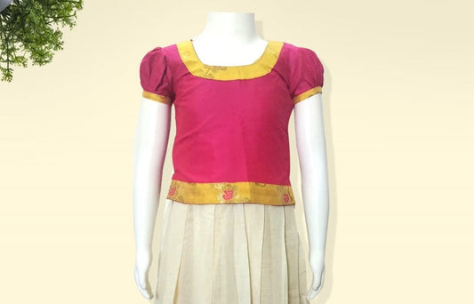 Pattu Pavadai for Girls in the USA