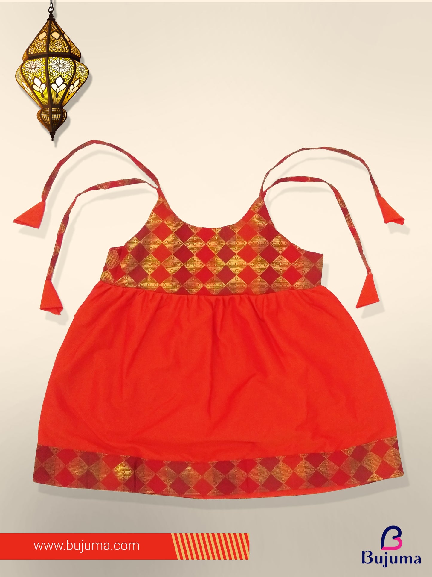 red frock for baby